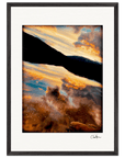 Cosmic Reflections Framed print 50x70 cm / 20x28″ Black frame 48