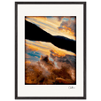 Cosmic Reflections Framed print 50x70 cm / 20x28″ Black frame 48