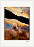 Cosmic Reflections Framed print 50x70 cm / 20x28″ White frame 20