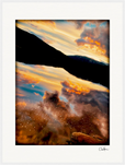 Cosmic Reflections Framed print 60x80 cm / 24x32″ White frame 13