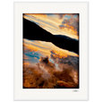 Cosmic Reflections Framed print 60x80 cm / 24x32″ White frame 13