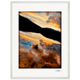 Cosmic Reflections Framed print 60x80 cm / 24x32″ White frame 12