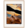 Cosmic Reflections Framed print 60x80 cm / 24x32″ Wood frame 30