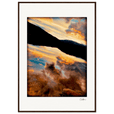 Cosmic Reflections Framed print 70x100 cm / 28x40″ Dark wood frame 43
