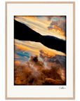 Cosmic Reflections Framed print 70x100 cm / 28x40″ Wood frame 22