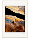 Cosmic Reflections Framed print 70x100 cm / 28x40″ Wood frame 31