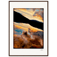 Cosmic Reflections Framed print A1 (59.4 x 84.1  cm) Dark wood frame 41