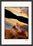 Cosmic Reflections Framed print A2 (42 x 59.4  cm) Black frame 34