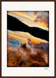Cosmic Reflections Framed print A2 (42 x 59.4  cm) Dark wood frame 46