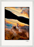 Cosmic Reflections Framed print A2 (42 x 59.4  cm) White frame 16