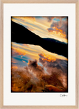Cosmic Reflections Framed print A2 (42 x 59.4  cm) Wood frame 24