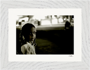 Cuba Girl Framed print 13x18 cm / 5x7″ White frame 15