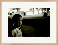 Cuba Girl Framed print 13x18 cm / 5x7″ White frame 1