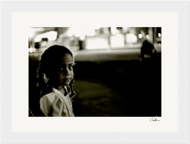 Cuba Girl Framed print 13x18 cm / 5x7″ White frame 1