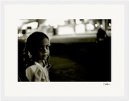 Cuba Girl Framed print 13x18 cm / 5x7″ White frame 9