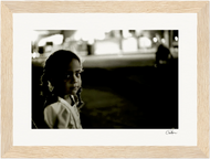 Cuba Girl Framed print 13x18 cm / 5x7″ Wood frame 23