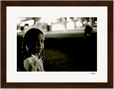 Cuba Girl Framed print 15x20 cm / 6x8″ Dark wood frame 12