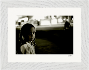 Cuba Girl Framed print 15x20 cm / 6x8″ White frame 6