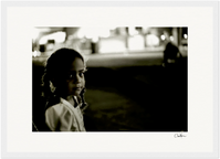 Cuba Girl Framed print 15x20 cm / 6x8″ Wood frame 11