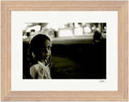 Cuba Girl Framed print 15x20 cm / 6x8″ Wood frame 24
