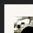 Cuba Girl Framed print 20x25 cm / 8x10″ Black frame corner detail