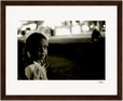 Cuba Girl Framed print 20x25 cm / 8x10″ Dark wood frame 16
