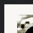 Cuba Girl Framed print 21x29.7 cm / 8x12" Black frame corner detail