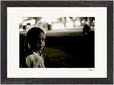 Cuba Girl Framed print 21x29.7 cm / 8x12" Black frame 43