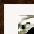 Cuba Girl Framed print 21x29.7 cm / 8x12" Dark wood frame corner detail
