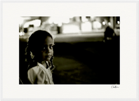 Cuba Girl Framed print 21x29.7 cm / 8x12" White frame 18