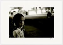 Cuba Girl Framed print 21x29.7 cm / 8x12" Wood frame 19