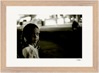 Cuba Girl Framed print 21x29.7 cm / 8x12" Wood frame 26