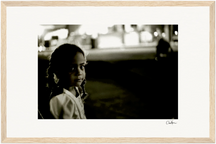 Cuba Girl Framed print 28x43 cm / XL (11x17″) Wood frame 27