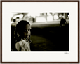 Cuba Girl Framed print 40x50 cm / 16x20″ Dark wood frame 44