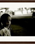 Cuba Girl Framed print 40x50 cm / 16x20″ Dark wood frame 44