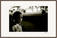 Cuba Girl Framed print 60x90 cm / 24x36″ Dark wood frame 72
