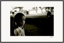 Cuba Girl Framed print 70x100 cm / 28x40″ Wood frame 75