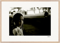 Cuba Girl Framed print 70x100 cm / 28x40″ Wood frame 39