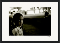 Cuba Girl Framed print A1 (59.4 x 84.1 cm) Black frame 65