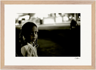 Cuba Girl Framed print A3 (29.7 x 42 cm) Wood frame 29