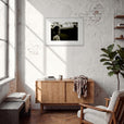 Cuba Girl Framed print 50x70 cm / 20x28″ White frame in interior