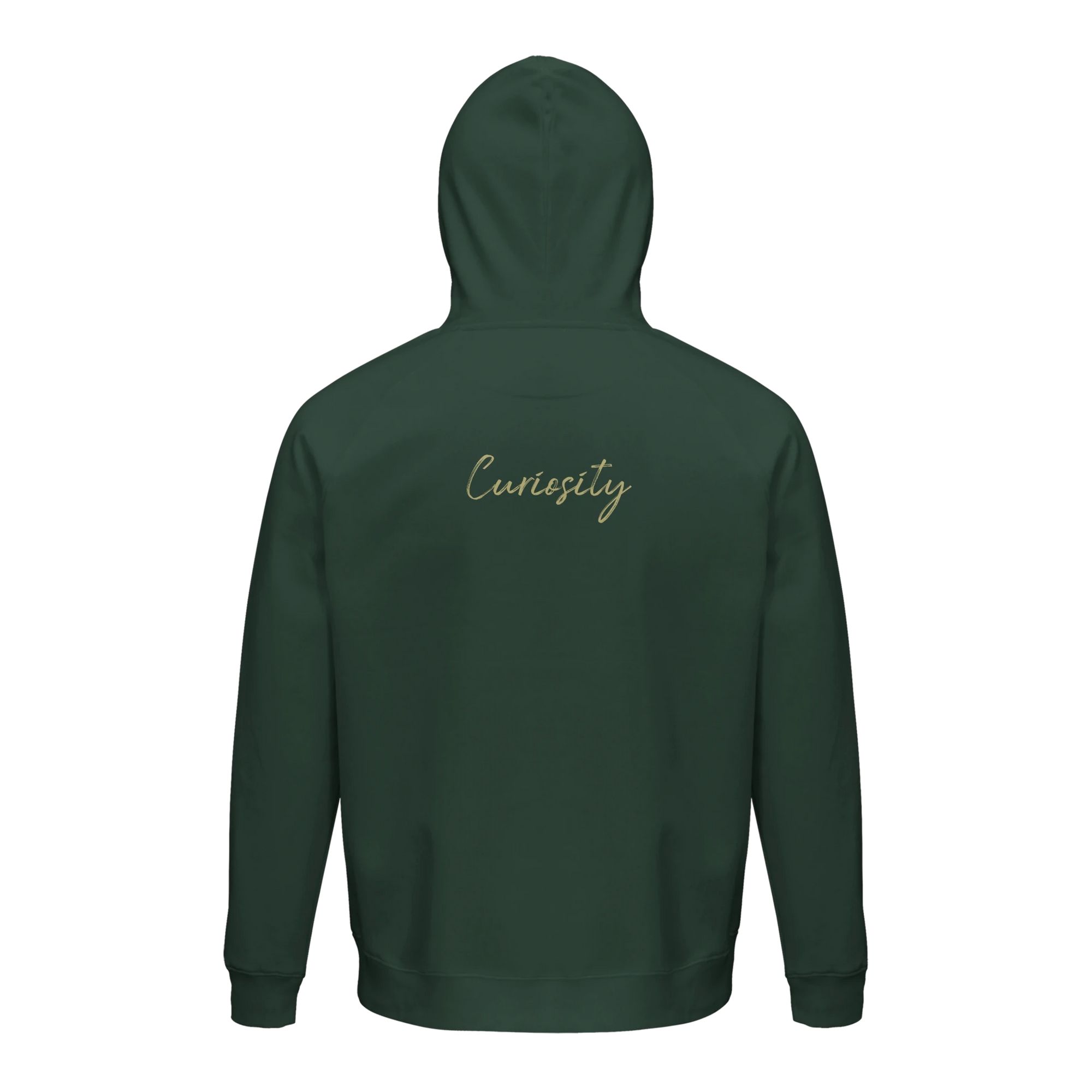 Curiosity - "On the Road" Hoodie Bottle Green XS 15