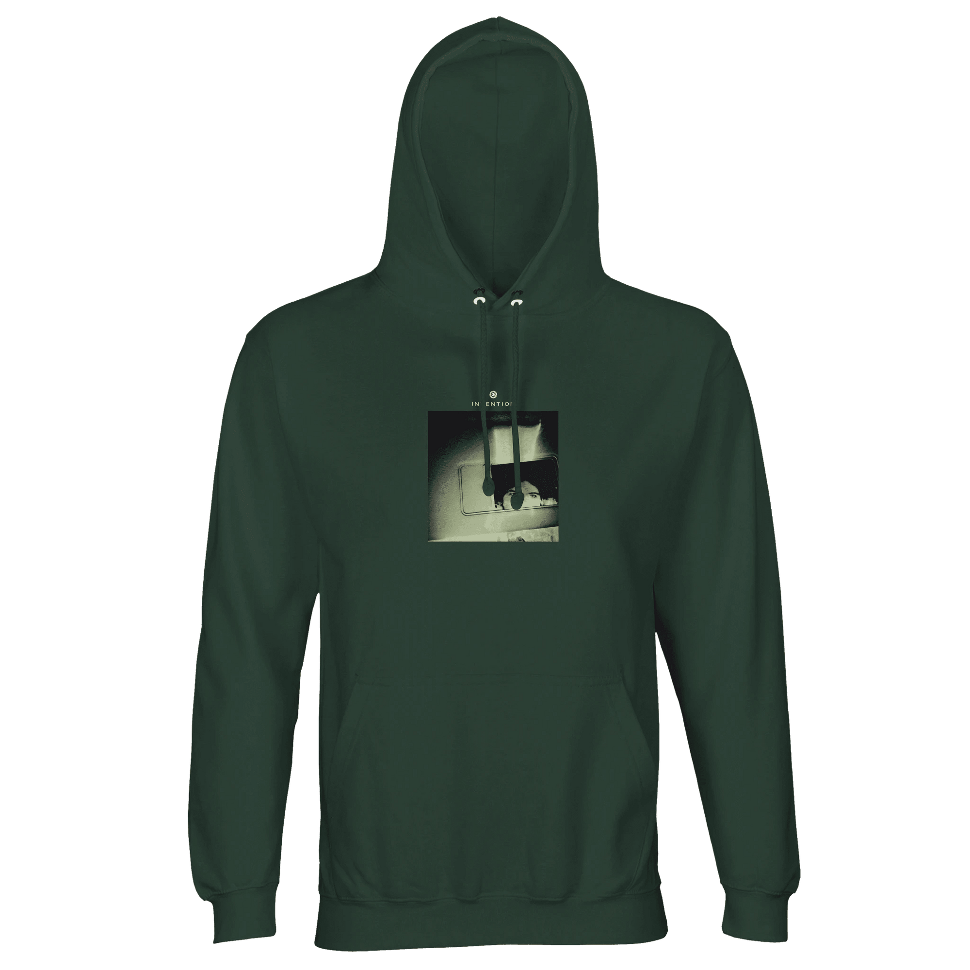 Curiosity - "On the Road" Hoodie Bottle Green XS 29
