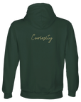 Curiosity - "On the Road" Hoodie Bottle Green XS 30