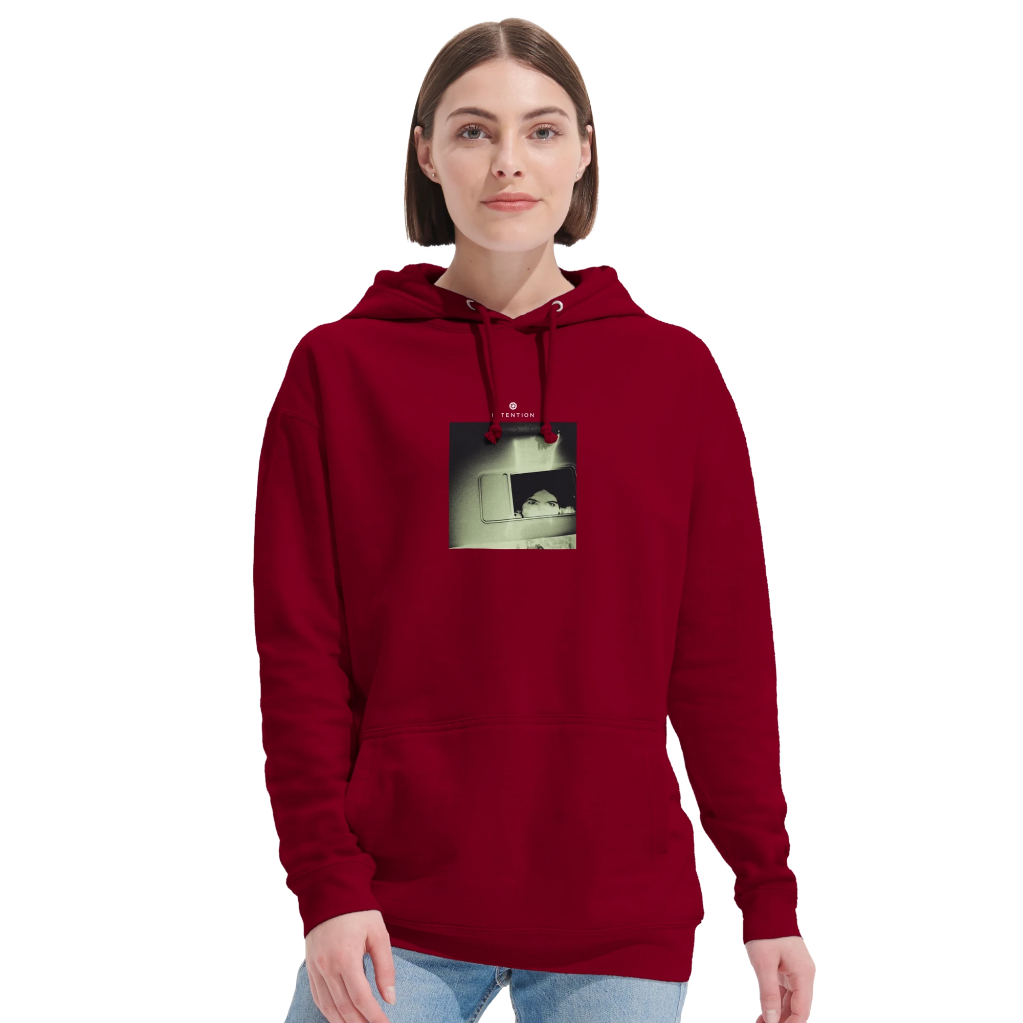 Curiosity - "On the Road" Hoodie Burgundy XS 38
