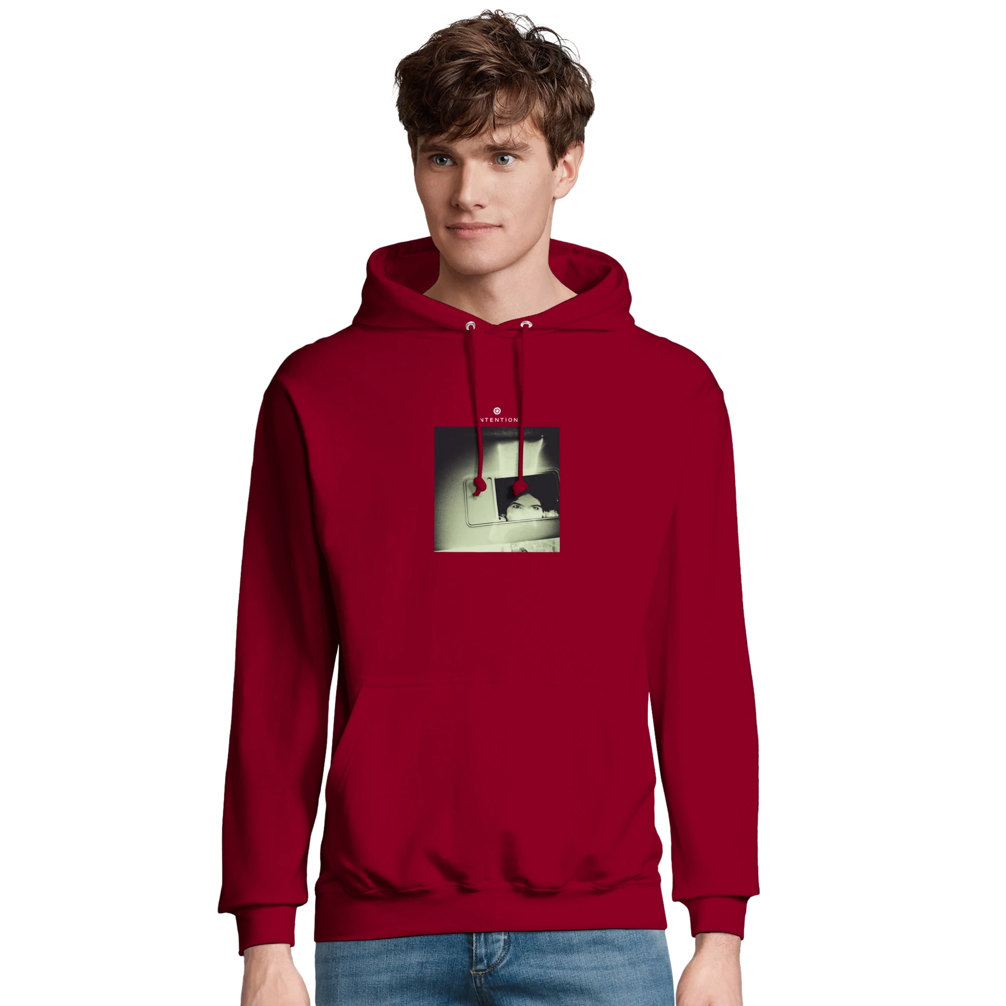 Curiosity - "On the Road" Hoodie Burgundy XS 36