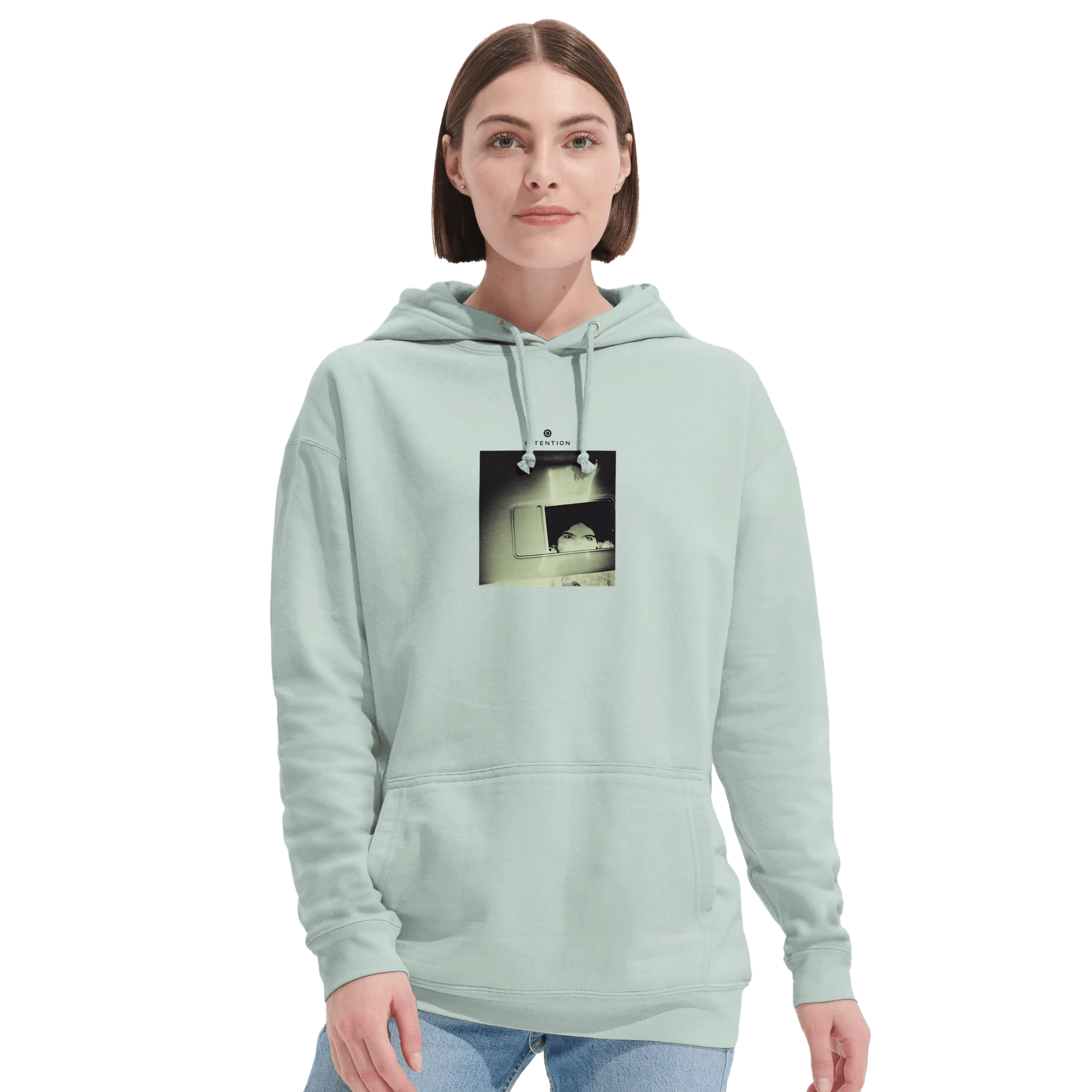Curiosity - "On the Road" Hoodie creamy green XS 8