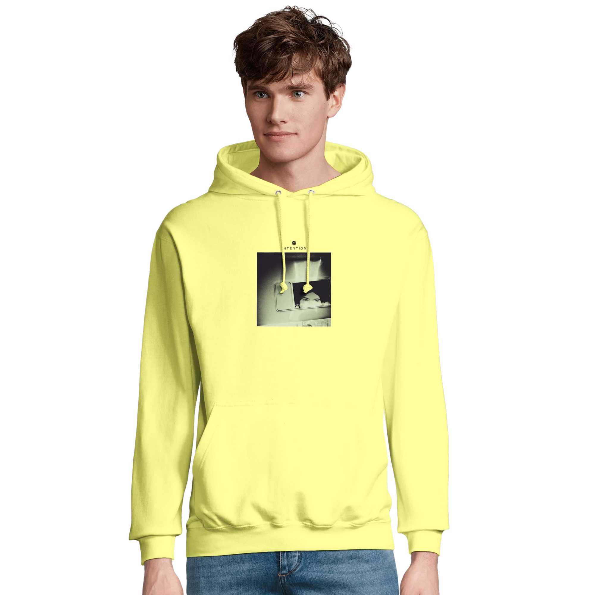Curiosity - "On the Road" Hoodie Light Yellow XS 11