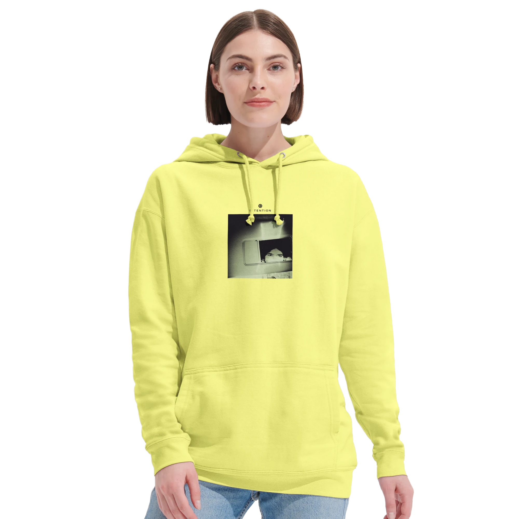 Curiosity - "On the Road" Hoodie Light Yellow XS 13
