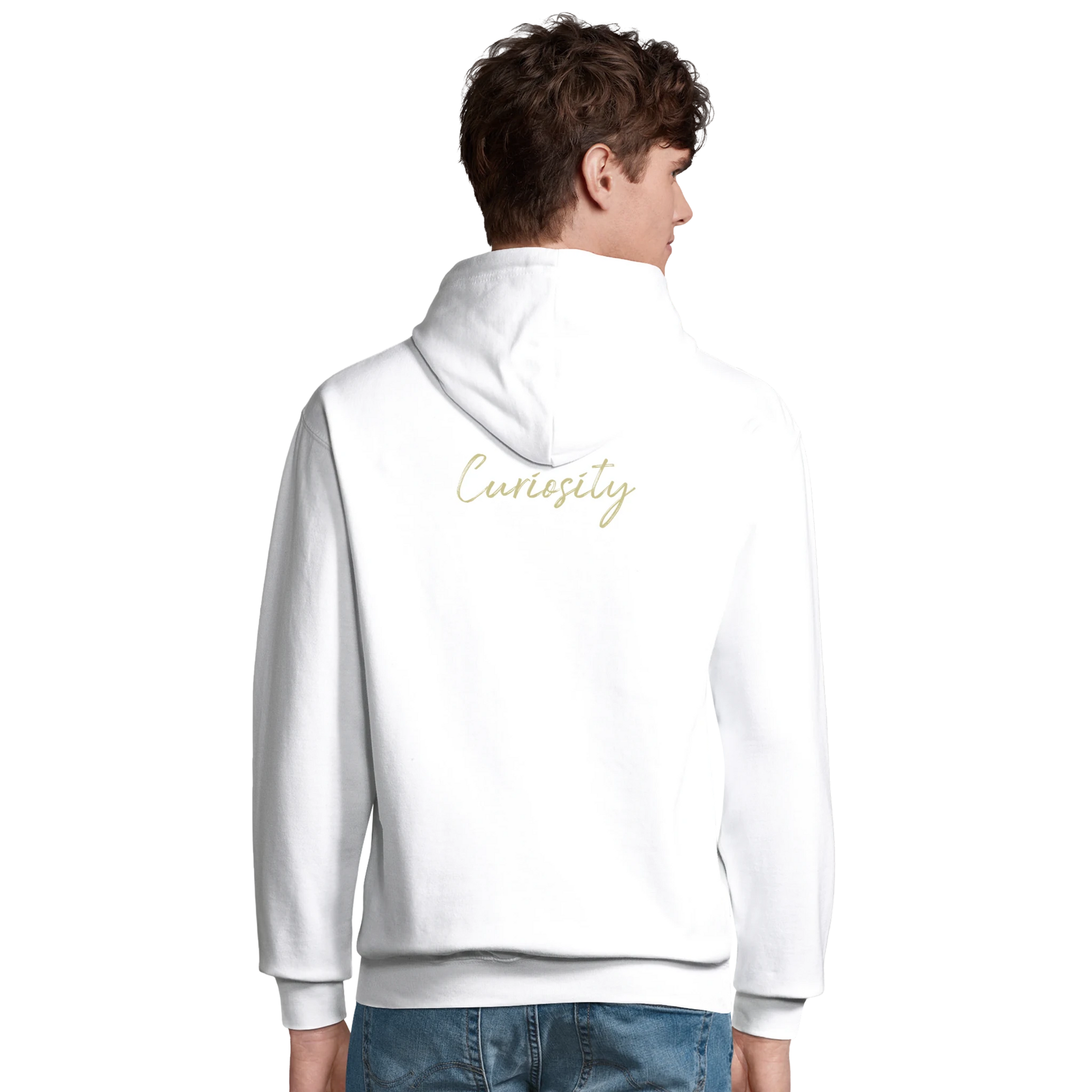 Curiosity - "On the Road" Hoodie White XS 17